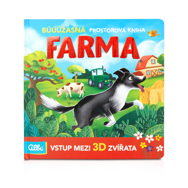 Levně Prostorová 3D kniha - Farma