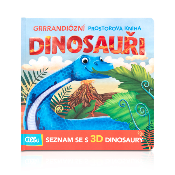 Levně Prostorová 3D kniha - Dinosauři
