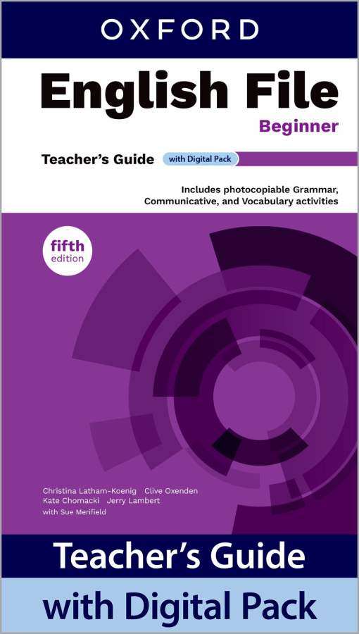 English File Fifth Edition Beginner Teacher´s Book with Digital Pack