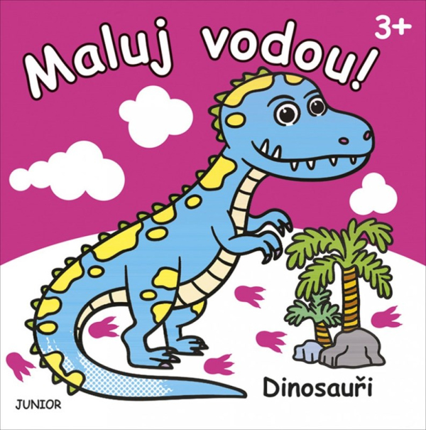 Levně Maluj vodou! Dinosauři