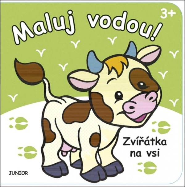 Levně Maluj vodou! Zvířátka na vsi