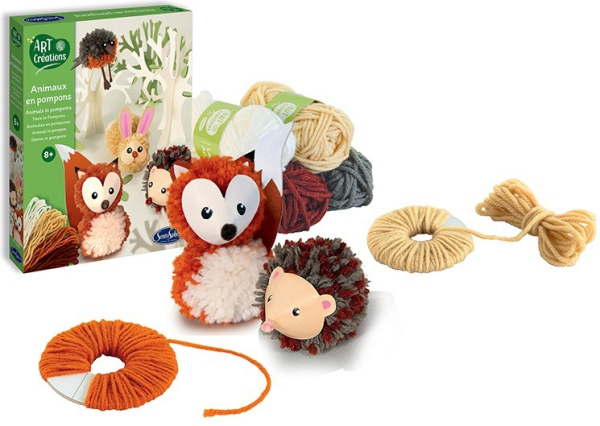 Sentosphere Výroba lesních zvířátek z vlny