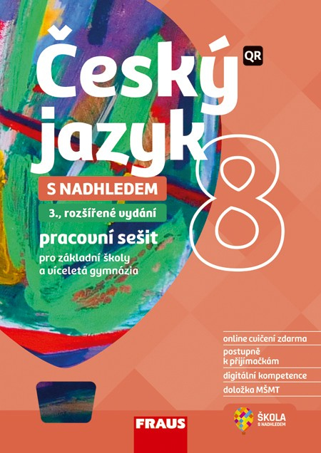 Český jazyk 8 – S nadhledem – univerzální hybridní pracovní sešit