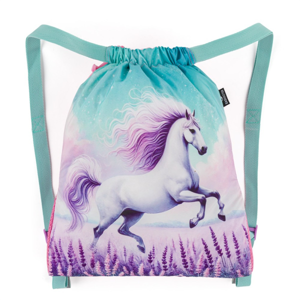 Levně Bagmaster SÁČEK LUMI 26 B školní na přezůvky / tělocvik – kůň