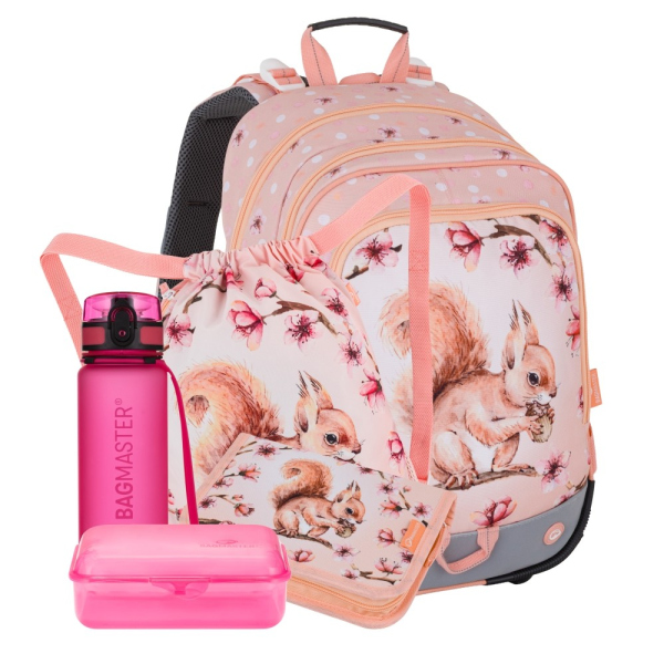 Bagmaster ALFA 26 A velký školní set pro prvňáčky – veverka