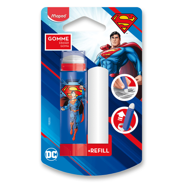 Levně Pryž Maped Tube Superman - blistr
