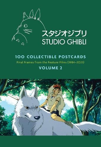 Levně Studio Ghibli: 100 Collectible Postcards, Volume 2, Final Frames from the Feature Films (1984–2023)