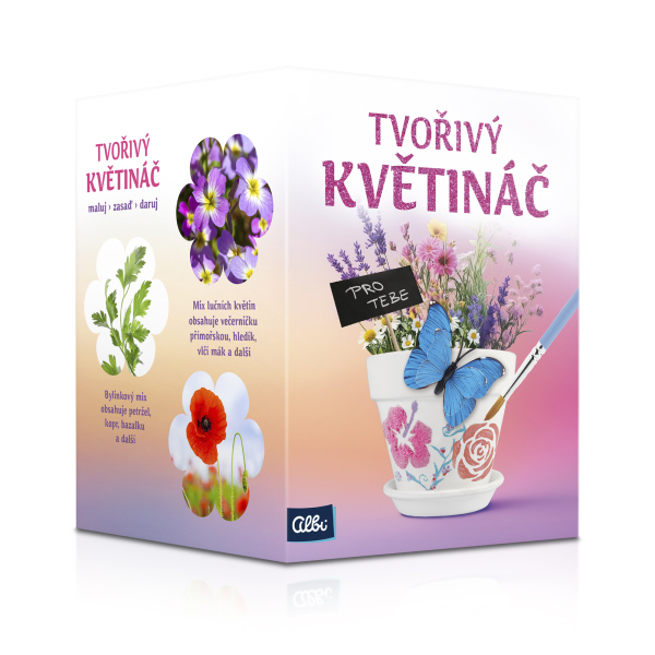 Levně Tvořivý květináč