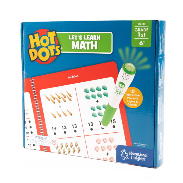 Levně Educational Insights - Hot Dots® Učme se matematiku 1. třída