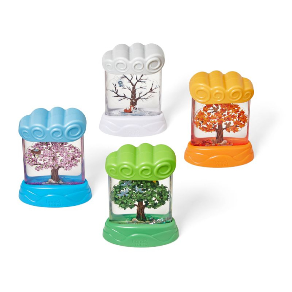 Levně Hand2Mind - Senzorické tubusy Roční období (Changing Seasons Sensory Tubes)