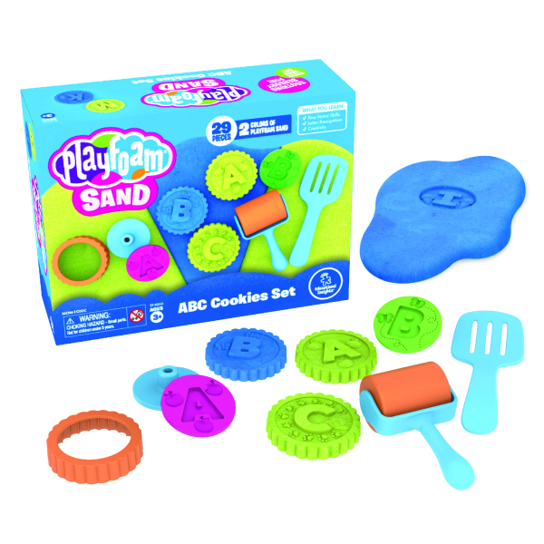 Levně Playfoam® - Pískové ABC sušenky