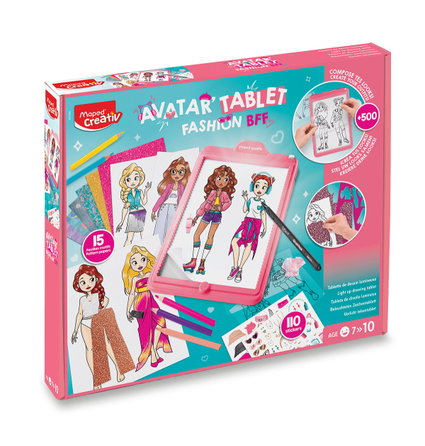 Levně Sada Maped Creativ Avatar Tablet - Fashion BFF