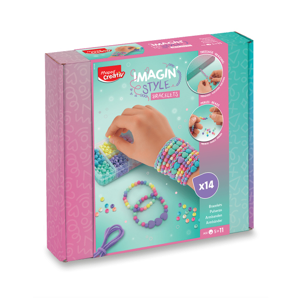 Levně Sada Maped Creativ Imagine Style Bracelets - Náramky Bubble
