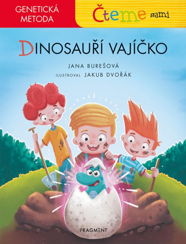 Levně Čteme sami – genetická metoda - Dinosauří vajíčko