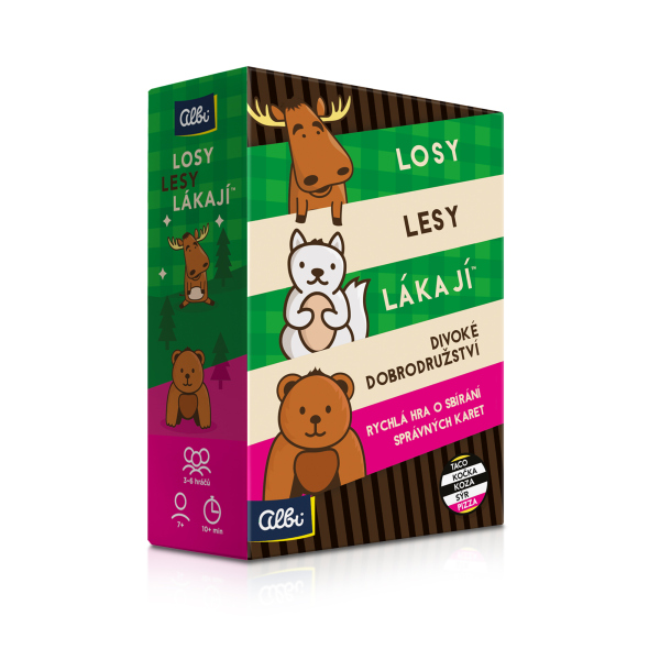 Levně Losy lesy lákají