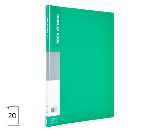 Katalogová kniha 20l DELI E38145 zelená