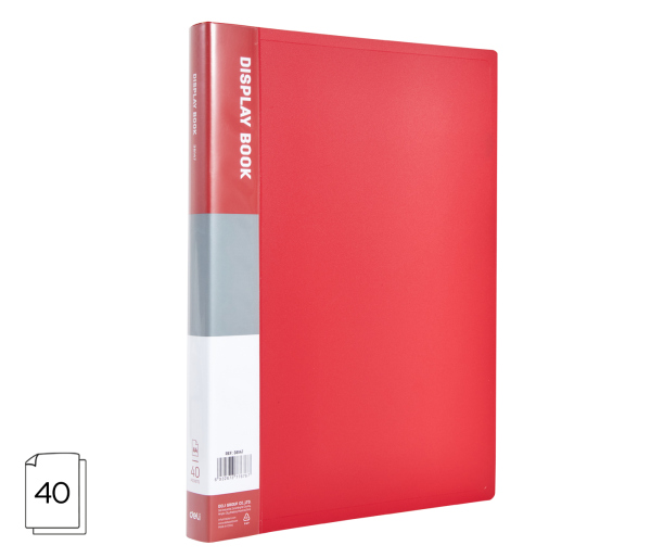 Katalogová kniha 40l DELI E38147 červená