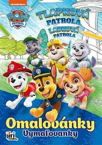 Levně Tlapková patrola - Omalovánky A4+