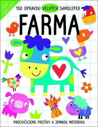 Levně Farma - 150 opravdu velkých samolepek