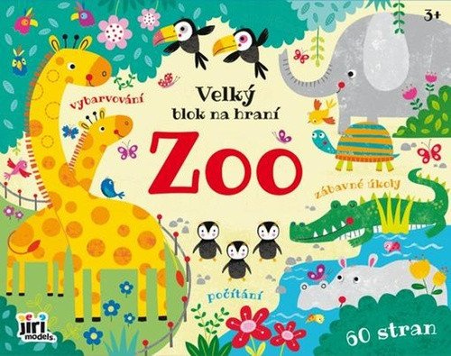 Levně Velký blok na hraní ZOO - Zábavné úkoly