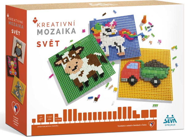 Kreativní mozaika - Svět