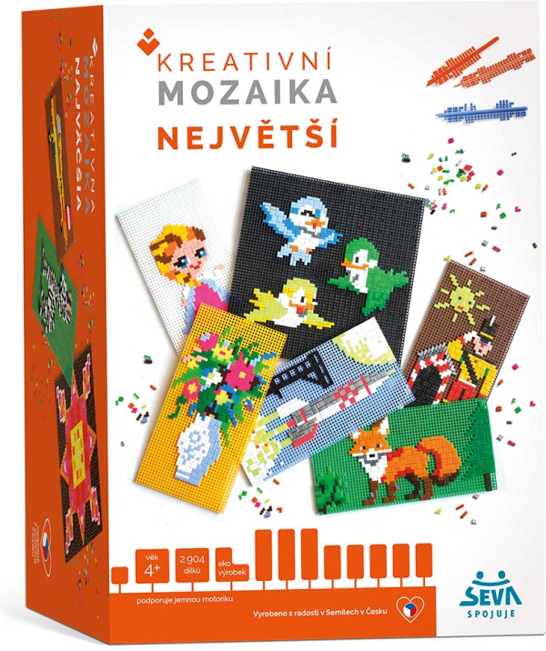 Kreativní mozaika – Největší