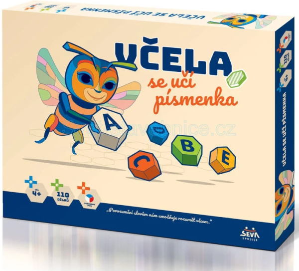 SEVA Včela se učí písmenka CZ, 110 dílků
