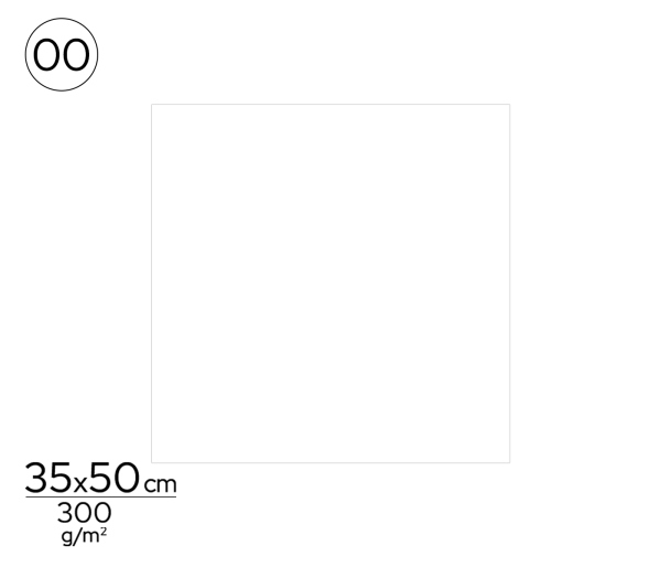 Papír barevný 35 x 50cm bílý