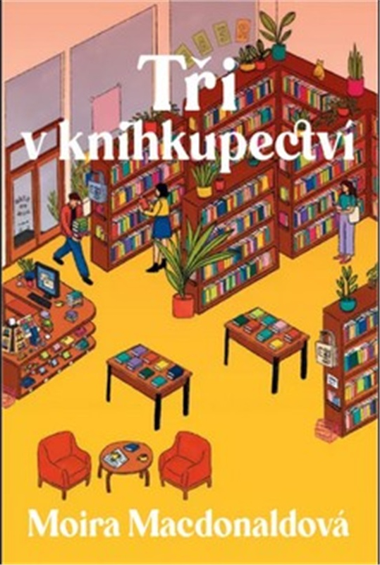 Levně Tři v knihkupectví