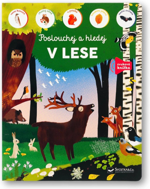 V lese - poslouchej a hledej