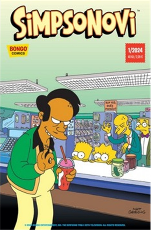 Levně Simpsonovi 1/2024