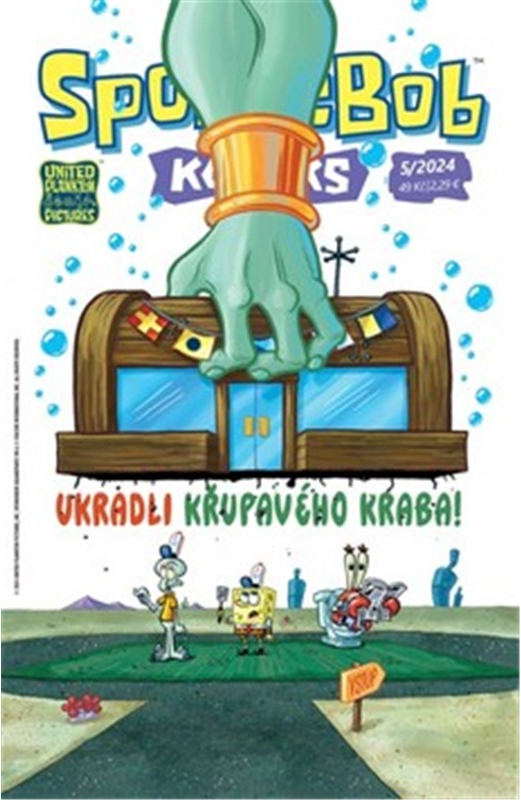 Levně SpongeBob 5/2024 - Ukradli křupavého kraba!