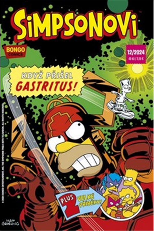 Levně Simpsonovi 12/2024: Když přišel Gastritus!