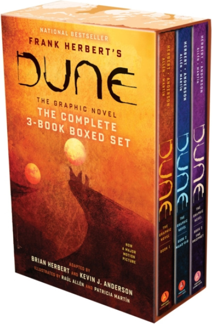 Dune: The Graphic Novel: The Complete 3-Book Boxed Set, Dune, Muad’Dib, and The Prophet