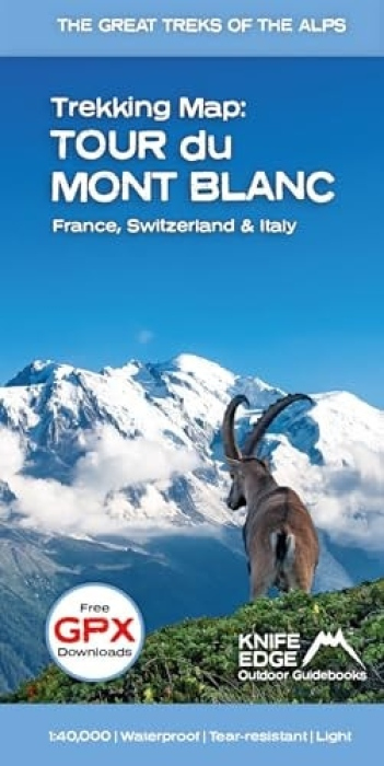 Tour du Mont Blanc - Trekking Map