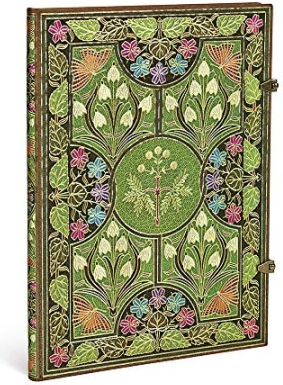 Poetry in Bloom Grande Unlined Hardcover Journal