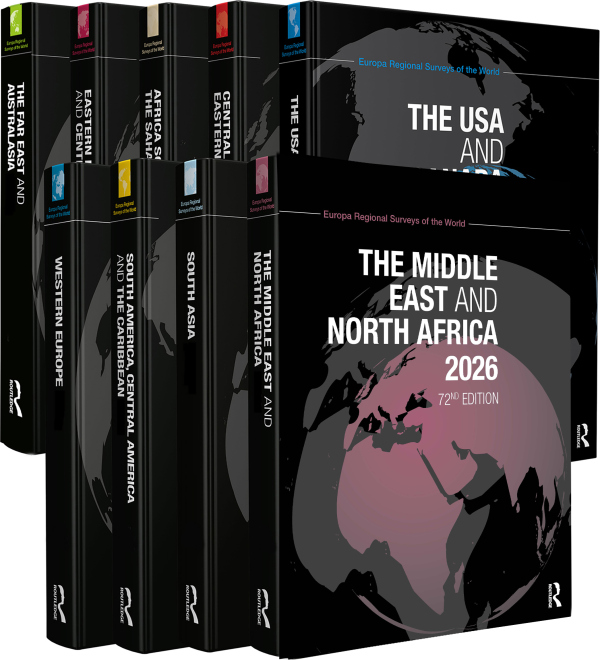 Levně Europa Regional Surveys of the World 2026