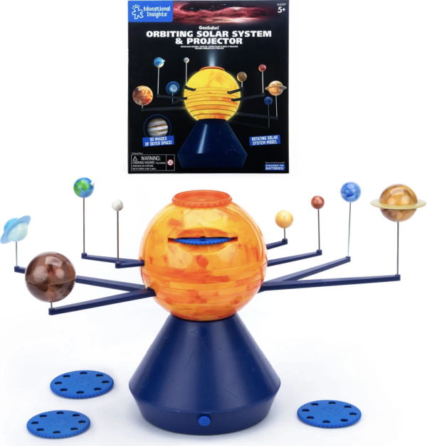 Educational Insights - GeoSafari Orbitující sluneční soustava s projektorem