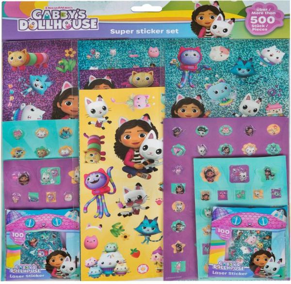 Set nálepek Gabbys Dollhouse KARTONPP