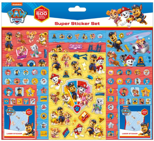 Levně Set nálepek Paw Patrol