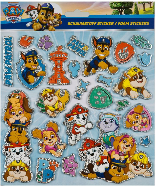 Set pěnových nálepek Paw Patrol KARTONPP