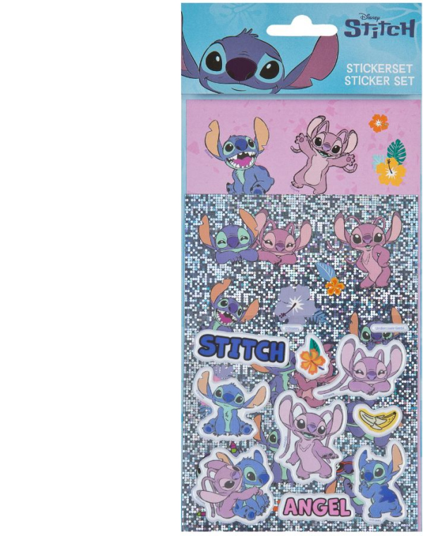 Malý set nálepek STITCH