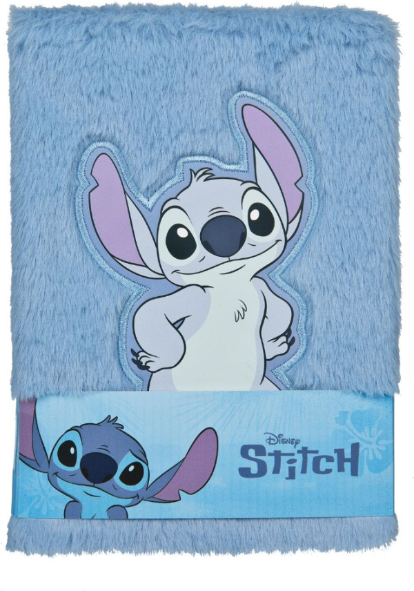 Plyšový zápisník A5 STITCH