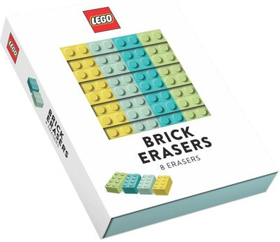 LEGO® Brick Erasers, 8 Erasers