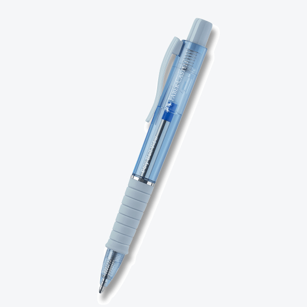 Levně Kuličkové pero Faber-Castell Poly Ball View Aurora Icy Glow