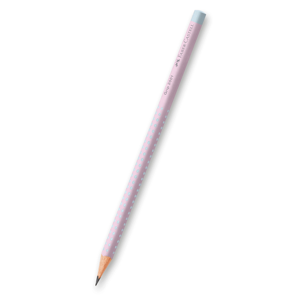Levně Grafitová tužka Faber-Castell Grip 2001 Flow Edition Blushing Sky - tvrdost B