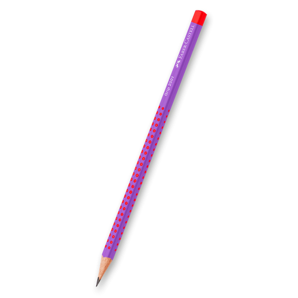 Levně Grafitová tužka Faber-Castell Grip 2001 Flow Edition Punchy Melon - tvrdost B