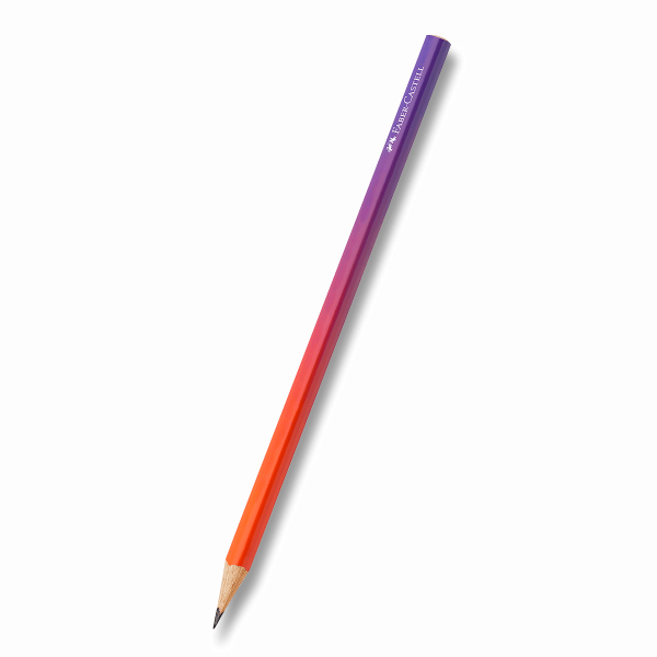 Levně Grafitová tužka Faber-Castell Flow Edition Punchy Melon - tvrdost B