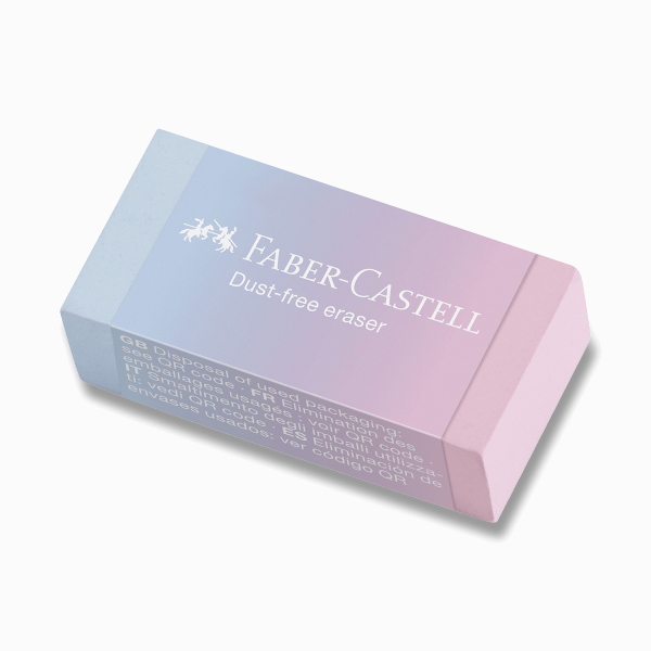 Levně Pryž Faber-Castell PVC Dust-free Flow Edition - mix barev