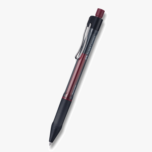 Levně Gelové kuličkové pero Faber-Castell Beyond Gel - červené